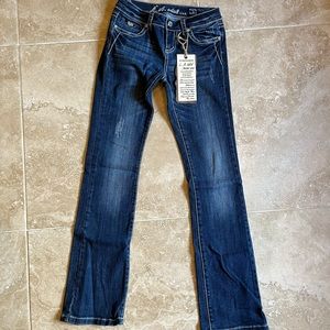 L.A. Idol premium jeans with bling